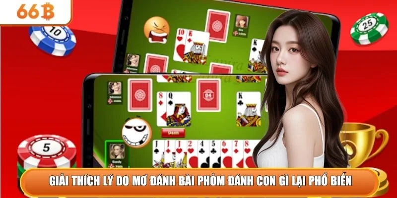 Giải thích lý do mơ đánh bài phỏm đánh con gì lại phổ biến