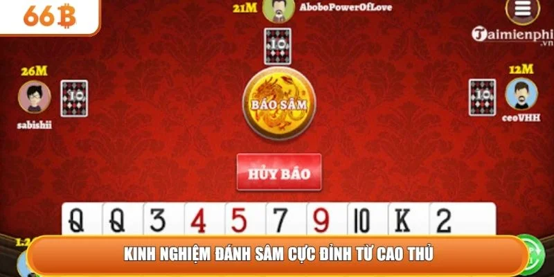 Kinh nghiệm đánh sâm cực đỉnh từ cao thủ