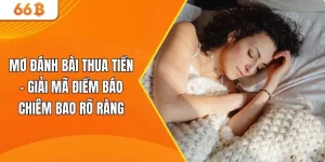 mơ đánh bài thua tiền